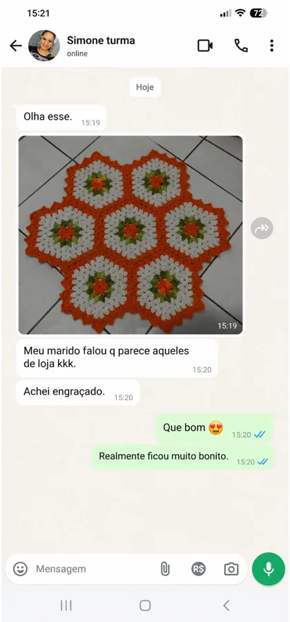 Depoimento de aluna 1